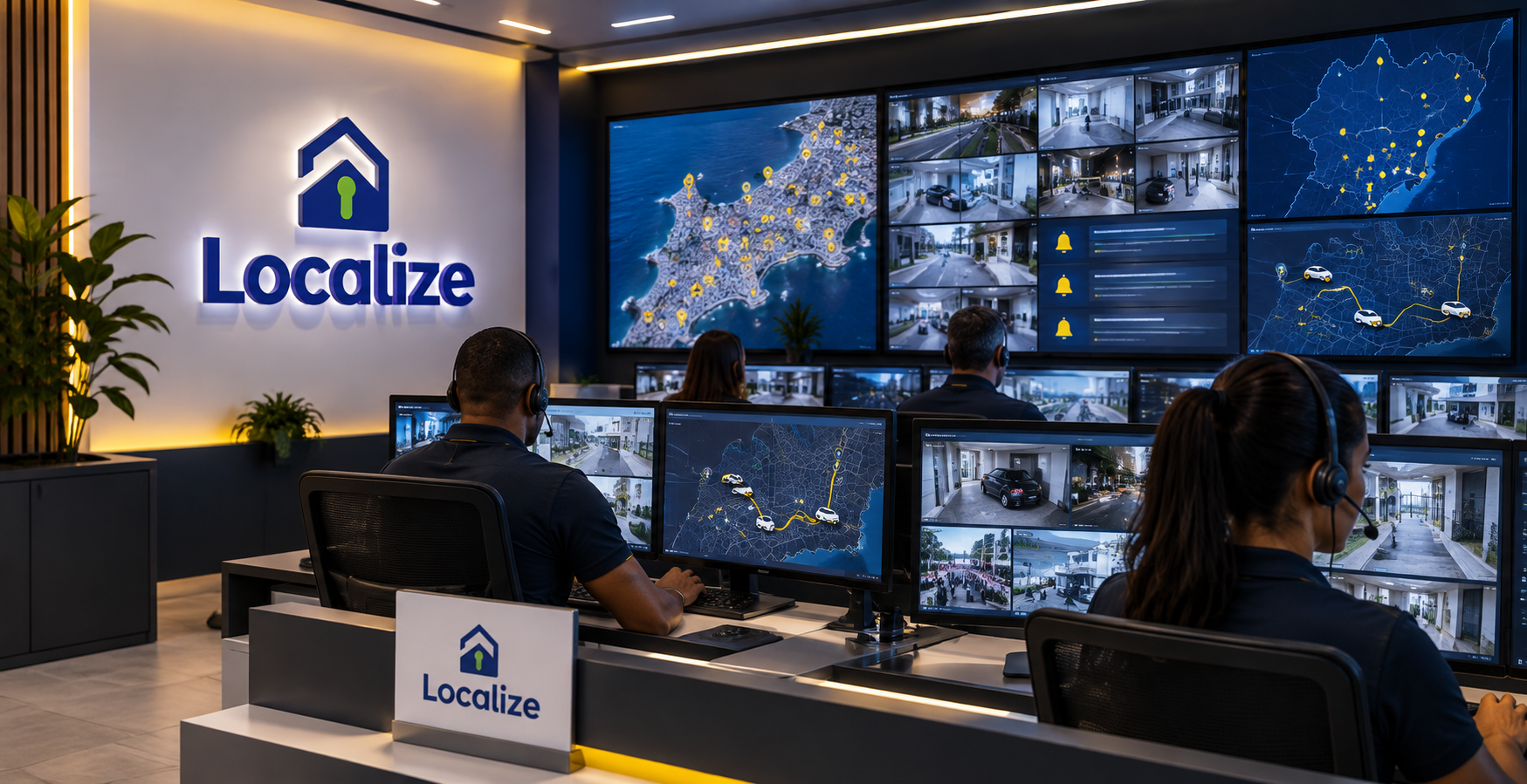 Central de monitoramento Localize